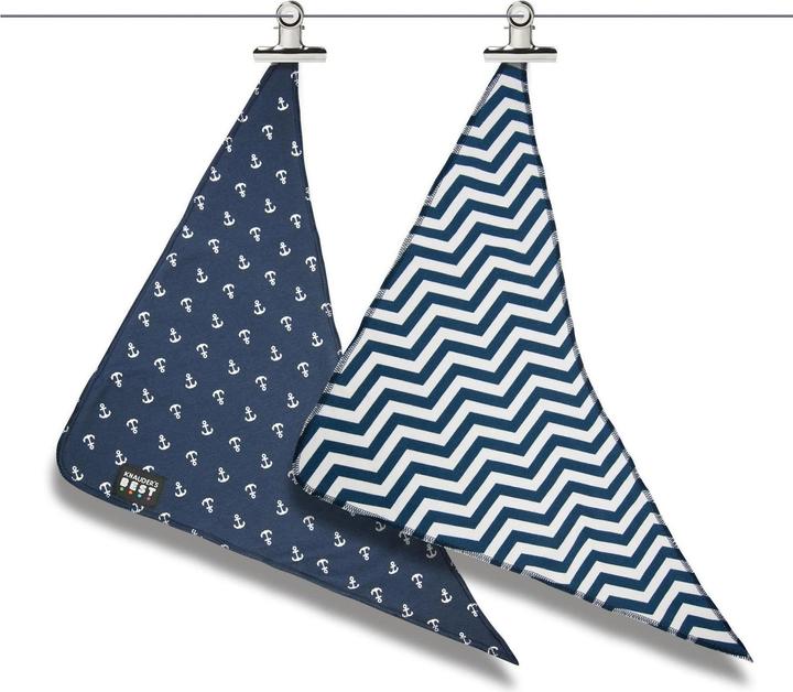 Knauder's Best Fazzoletto da naso Knauder's Anchor Navy S (S, Bandana per cani)