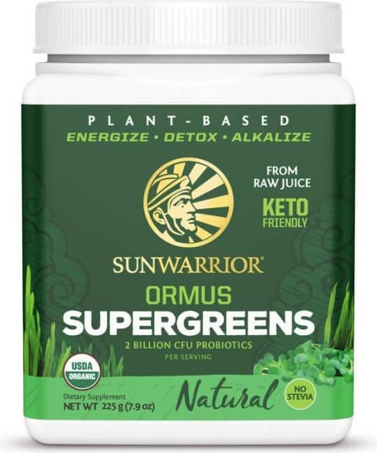 Actual product image Sunwarrior Ormus Super Greens (1 Piece, Powder, 225 g)