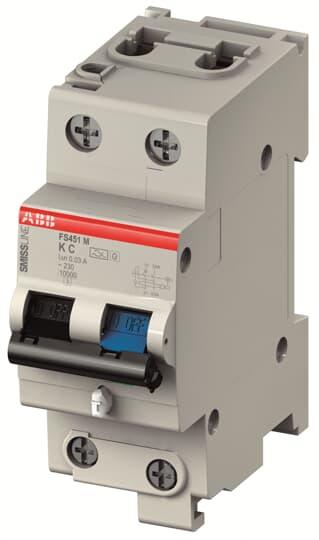 Produktbild ABB SMISSLINE FI/LS-Schalter LN, 16A, 30mA