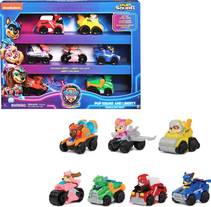Produktbild Spin Master Paw Patrol - Pup Squad Racers Giftpack