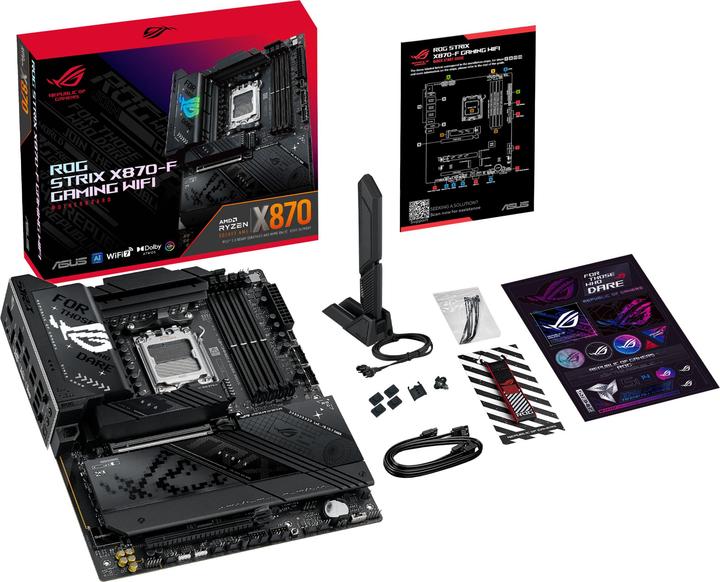 Immagine prodotto ASUS ROG STRIX X870-F GAMING WIFI (AM5, AMD X870, ATX)
