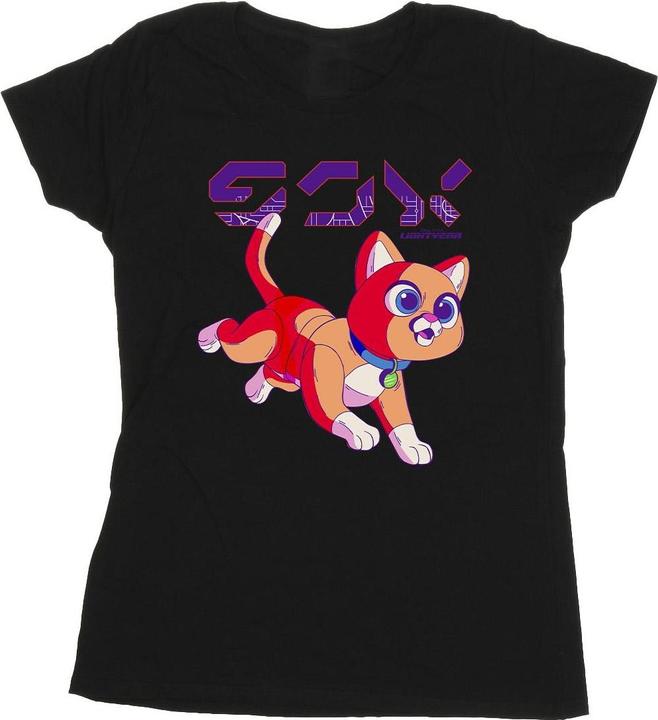 Actual product image Disney Womens/Ladies Lightyear Sox Digital Cute Cotton T-Shirt (S)