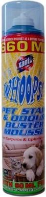 Immagine prodotto MGA 2 Pack Xanto Vamoosh Pet Stain & Odour ) Mousse 600ml Carpets & Upholstestery