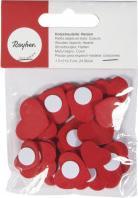 Actual product image Rayher Timber scattering parts: hearts, 24 pieces