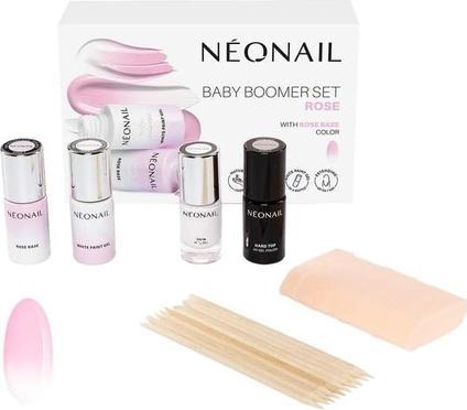 Image du produit Neonail Baby Boomer (Blanc, rose pâle, Vernis à ongles effet gel)
