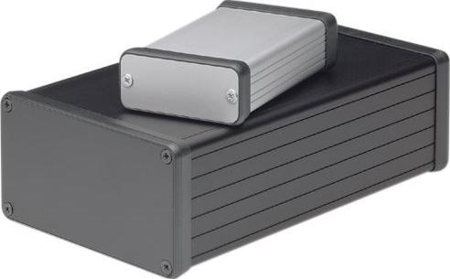 Image du produit Hammond Extruded aluminium enclosure, clear (Boîtier)