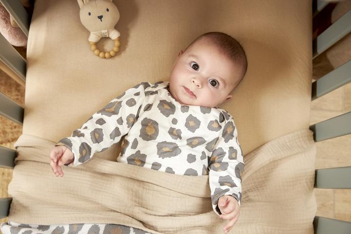 Image du produit Meyco drap housse jersey 60x120 sable