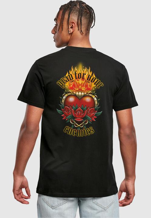 Produktbild Mister Tee Pray For Your Enemies Tee - 142569 (5XL)