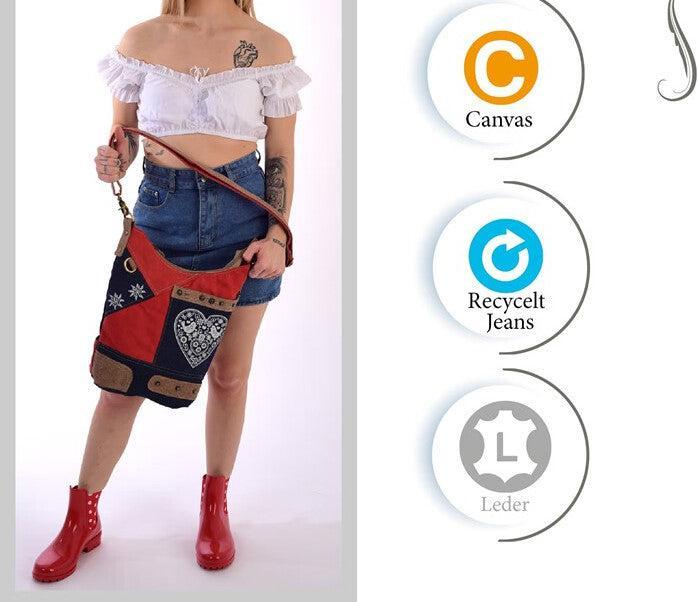 Image du produit Sunsa Sac en jean Sac à main Oktoberfest Dirndl No.51