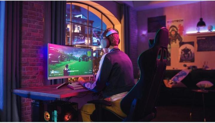 Image du produit Philips Evnia 27M2C5501 - 27 pouces QHD Curved Gaming Monitor, blanc (2560 x 1440 pixels, 27")