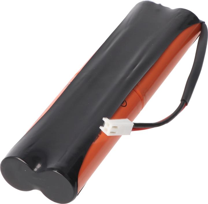 Image du produit XCell Batterie pour lampe de secours NiMH 4.8V 3700mAh L2x2 4/3A avec câble 100mm et prise remplace (1 pcs, 3700 mAh, Batterie)