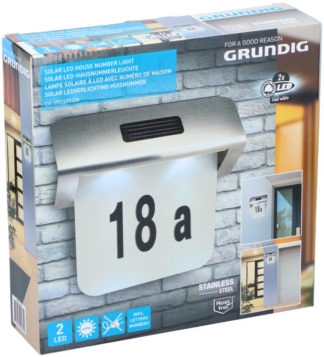 Immagine prodotto Grundig Luce del numero civico a LED solare