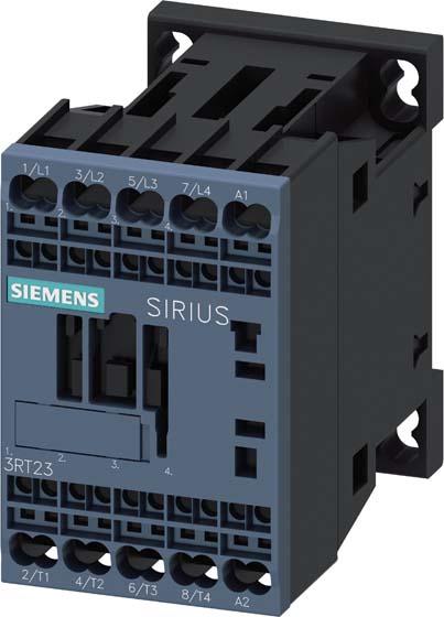 Immagine prodotto Siemens Contattore, AC-1, 18 A/400 V/40 °C, S00, 4 poli, AC 24V, 50/60Hz 3RT23162AB001AA0