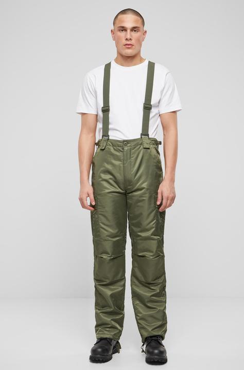 Actual product image Brandit Next Generation thermal outdoor trousers size S colour olive (S)
