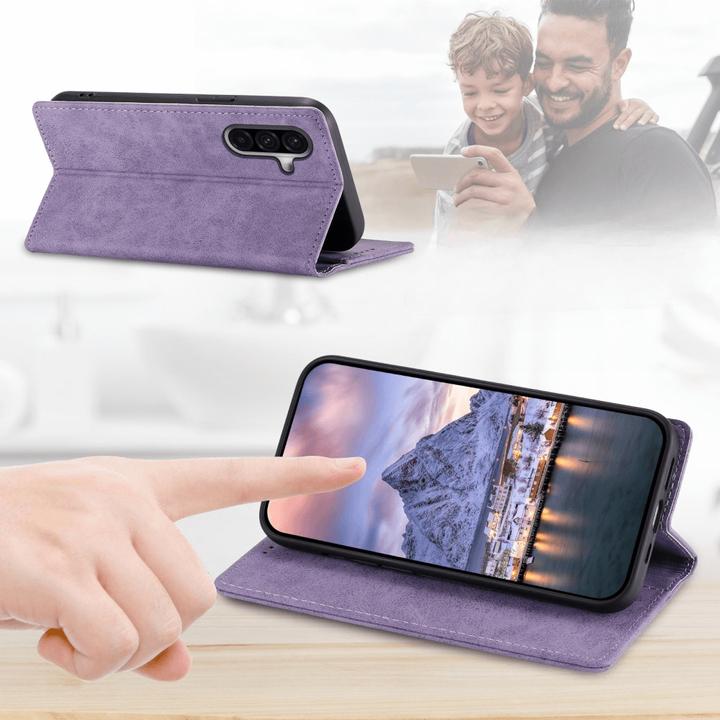 Immagine prodotto Cover-Discount Galaxy A56 5G - Flip Case mit RFID Blocker (Samsung Galaxy A56)