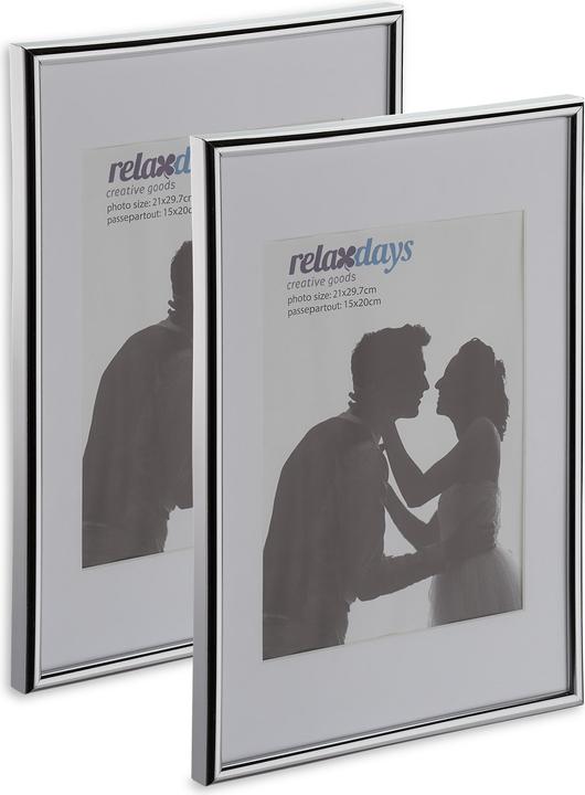 Productafbeelding Relaxdays 2x fotolijst (A4)