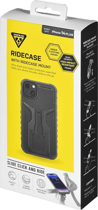 Produktbild Topeak Telefongehäuse Ridecase T-Tt9875bg Iphone 14 Plus Schwarz/Grau (Apple iPhone 14 Plus)