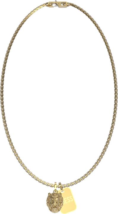 Produktbild Guess Modern gold plated necklace Lion King JUMN01300JWYGT / U (M) (Edelstahl, 66 cm)