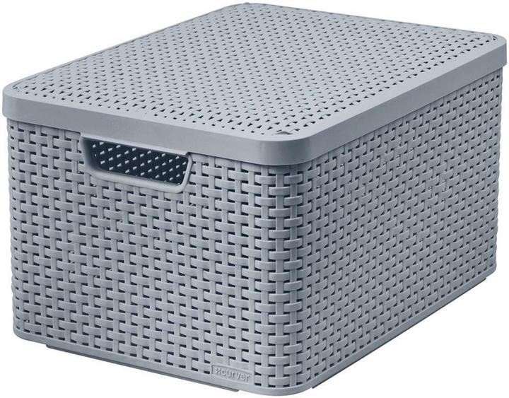 Curver Style Storage Boxl With Lid Dark Brown (30 l)