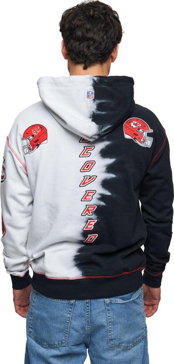 Immagine prodotto Recovered Felpa con cappuccio in pile Re:covered - INK DYE Kansas City Chiefs - XL (XL)