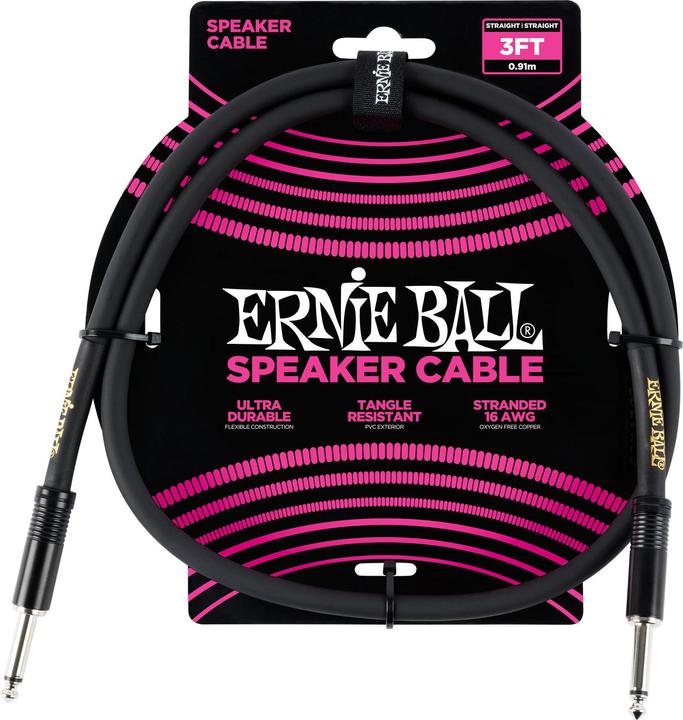 Actual product image Ernie Ball Speaker cable 6071 - 0.91 m, length: 0.91 m (0.91 m, 1.31 mm²)
