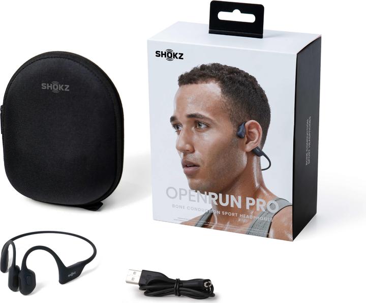 Image du produit Shokz OpenRun Pro (pas de réduction du bruit, 10 h, Sans fil)