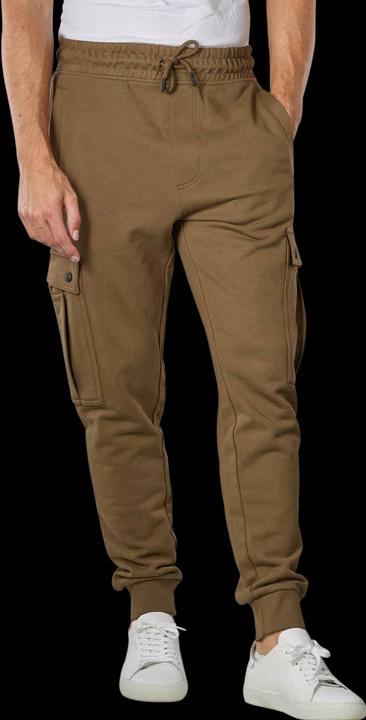 Actual product image Hugo Boss Boss Orange Seteam Cargo Sweat Pant Relaxed Fit Open Green (XXL)