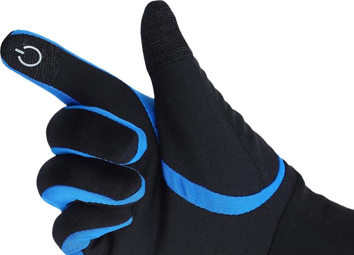 Immagine prodotto Vikingsports Viking 15 Nero/Blu, 6 guanti multifunzionali per uomo e donna con sistema touch-Phone, Ide (6)