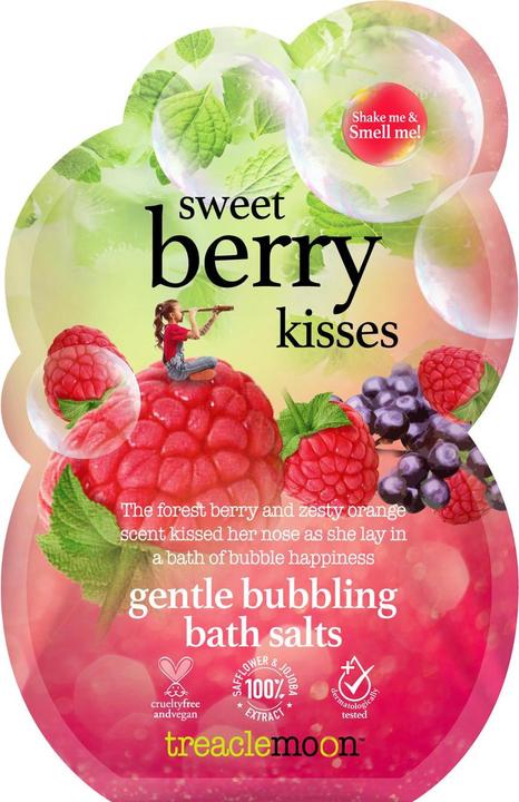 Treaclemoon Badesalz Sweet Berry Kisses 80 g (80 ml, Badesalz)