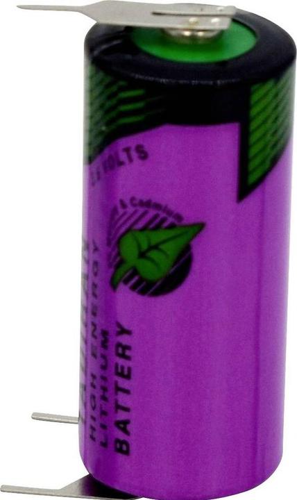 Tadiran SL-361/PT +/- - Special battery 2/3 AA U-soldering pins Lithium 3.6 (1 pcs., 2/3 AA, 1600 mAh)