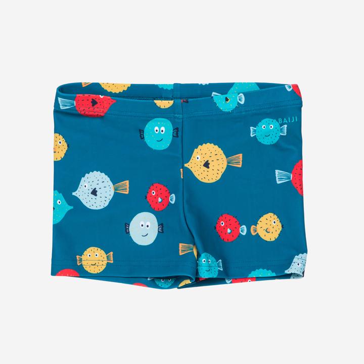 Image du produit Nabaiji Boxer de bain Bébé / Enfant - Titou Plouf bleu marine (74, 75 C)