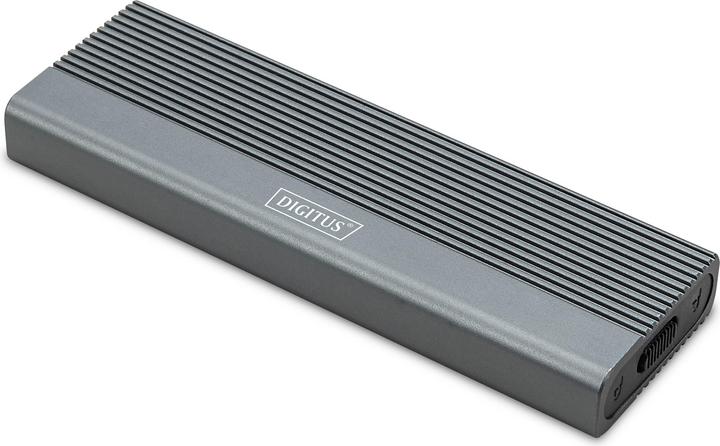 Digitus USB M.2 hard disk enclosure, SSD, external, NVMe + SATA, 10Gbps (NVMe) 6 Gbps (SATA),USB3.1 Gen2, al (M.2 2280, M.2 2230, M.2 2260, M.2 2242)
