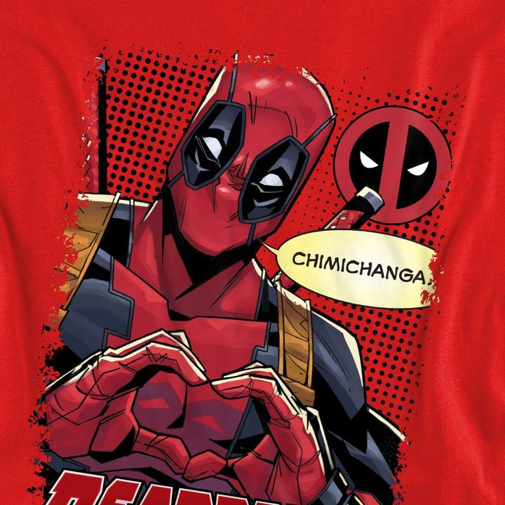 Immagine prodotto Deadpool Chimichanga Felpa Cuore Adulto Unisex (M)