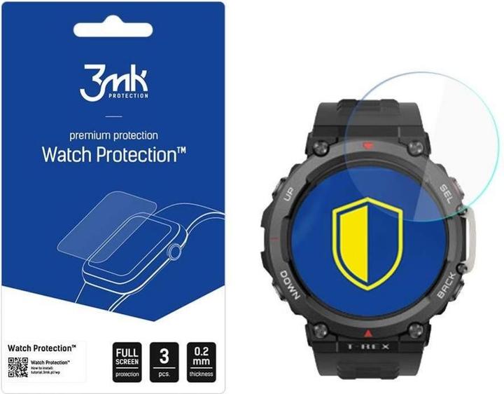 Image du produit 3MK Watch Protection FlexibleGlass Lite do Amazfit T-Rex 2