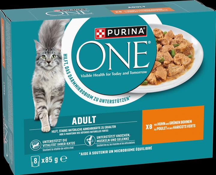Purina ONE Huhn (Adult, 8 Stk., 680 g)