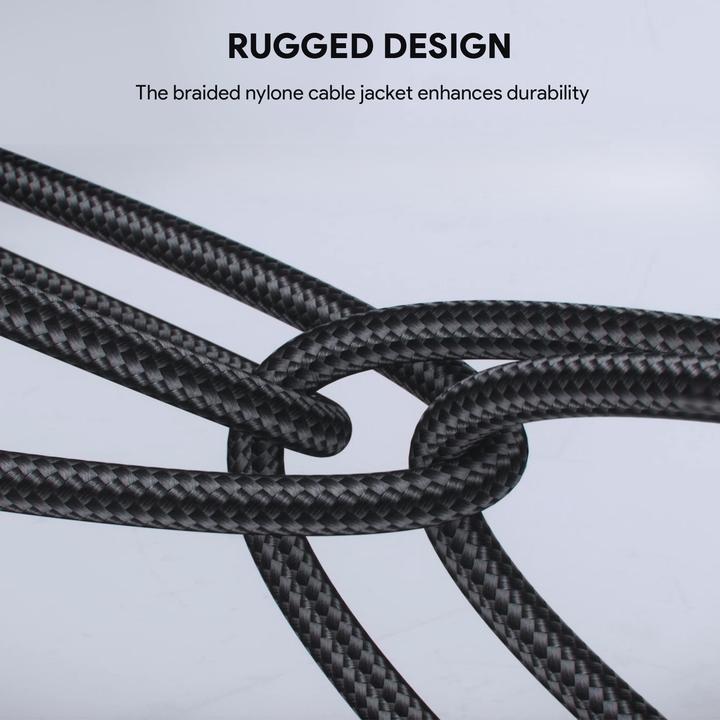 Productafbeelding Aukey USB-C - USB-C kabel, PD 60W, 1,8 m (1.80 m, USB 3.2 Gen 1, 60 W)