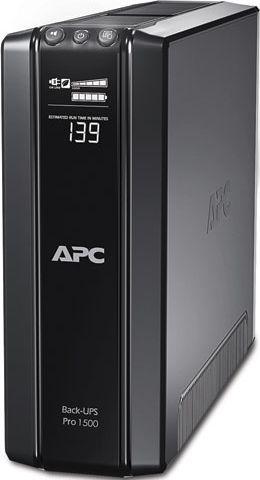 APC Back-UPS PRO - Noodstroomvoeding / 6x penaarde / USB / 1500VA / uitbreidbare runtime (1500 W)