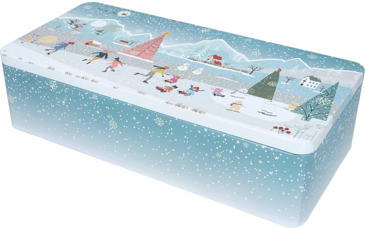 Birkmann Guetzli-Dose Winter Wonderland XXL 40 cm x 20 cm x 9 cm