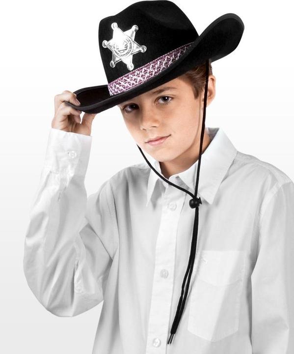 Produktbild Boland Kinder Sheriff Hut schwarz