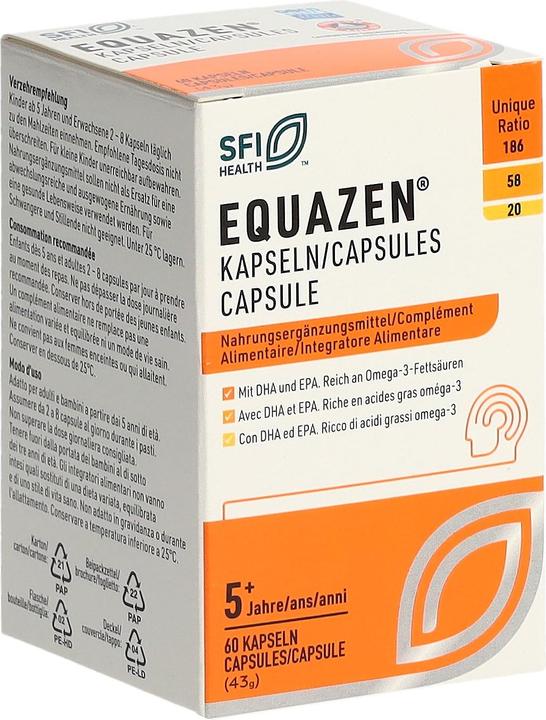 Produktbild Equazen IQ Equazen Kapseln/Capsules/Capsule Ds 60 Stk (60 Stück, Kapseln, 71 g)