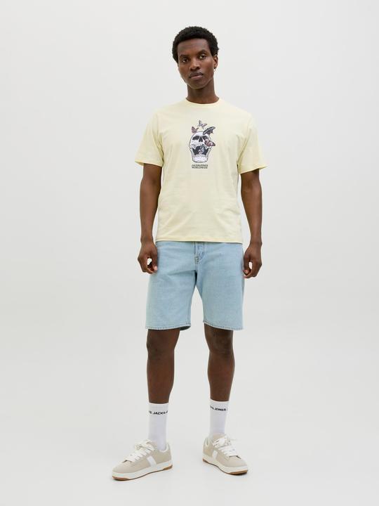 Image du produit Jack & Jones Gedruckt Rundhalsausschnitt T-shirt T-shirt (S)