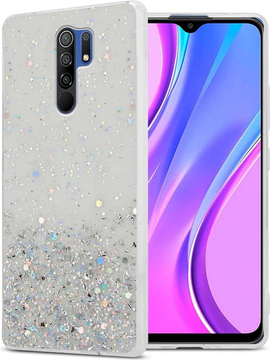 Produktbild Cadorabo TPU Hülle für Xiaomi RedMi 9 mit Glitzer (Xiaomi Redmi 9)