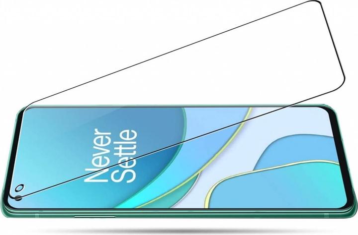 Actual product image Screenguard OnePlus 8T armored glass protective film Case Friendly Design (1 Piece, OnePlus 8T)