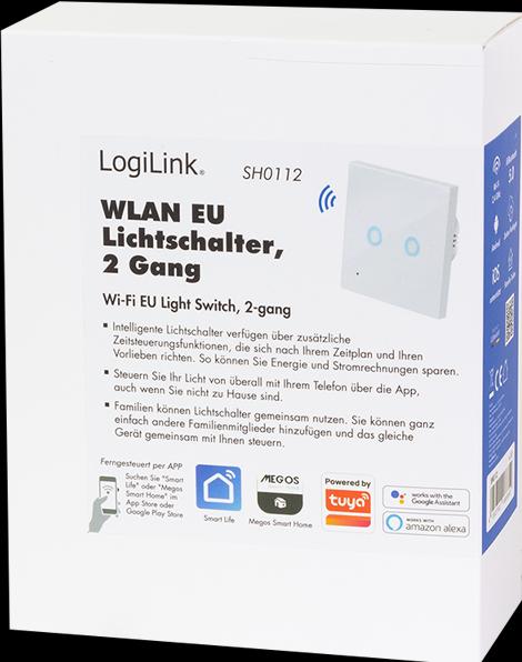 Image du produit LogiLink Maison intelligente Wi-Fi EU Light 2-Fold