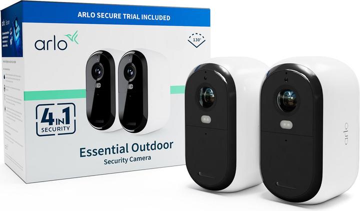 Actual product image Arlo Essential Outdoor Camera (1920 x 1080 Pixels)