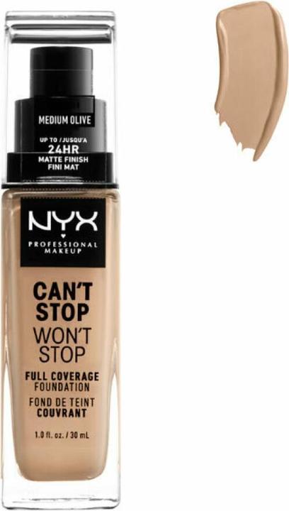 Image du produit NYX Professional Make-Up Can't Stop Won't Stop (9 Olive moyenne)
