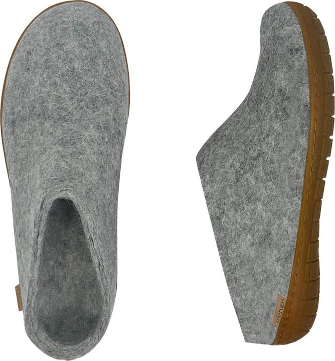 Actual product image Glerups Natural rubber sole slippers (45)