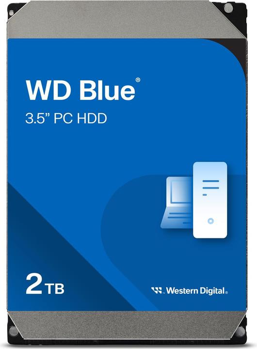 Actual product image WD Blue (2 TB, 3.5", SMR)