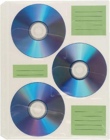 Immagine prodotto Hama 1x10 maniche di indice per CD-ROM