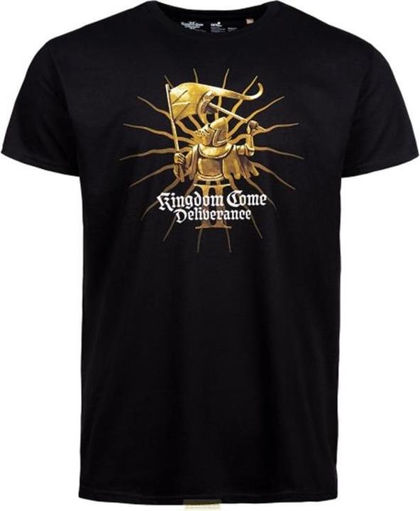 Actual product image Dpi Merchandising KCD II Unisex T-Shirt ""Knight"" Black (L)